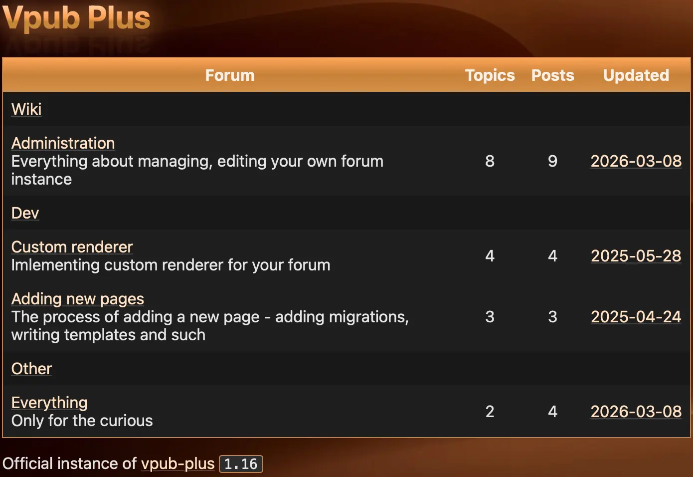 Vpub Plus Screenshot